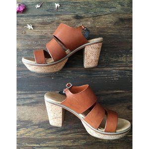 rag & bone Folsom Wedge Cork Sandals 37